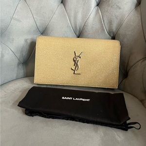 Saint Laurent Shoulder Bag on Chain (Gold)